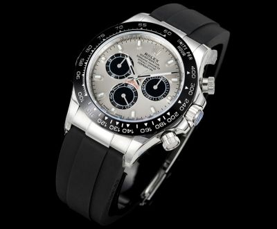 N+ Factory Rolex Daytona Replica with Rubber Strap 155g 40mm*12.2mm 7750/4310/4131 Movement Watch